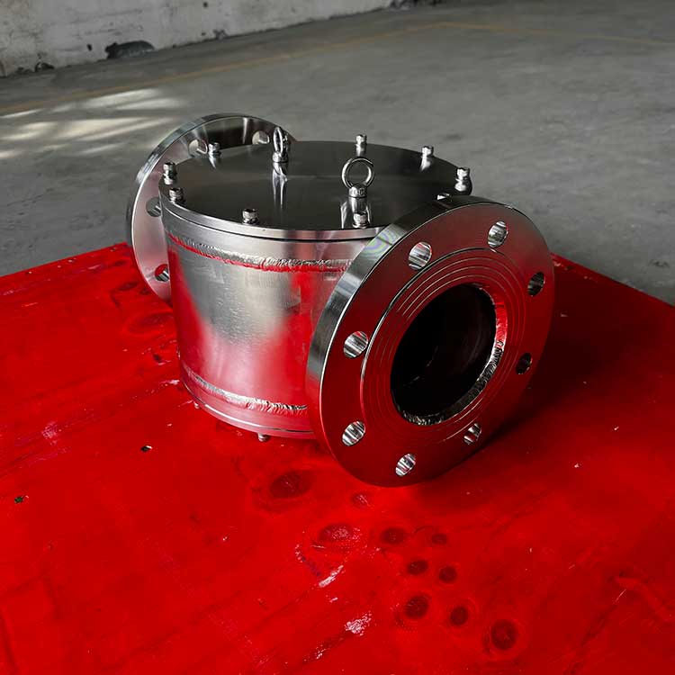 華豫生產供應304材質管道過濾器 內置濾網(wǎng)